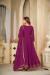 Picture of Admirable Georgette Purple Anarkali Salwar Kameez