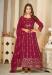 Picture of Nice Georgette Maroon Anarkali Salwar Kameez