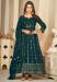 Picture of Georgette Midnight Blue Anarkali Salwar Kameez