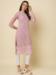 Picture of Ideal Georgette Rosy Brown Kurtis & Tunic