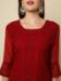 Picture of Grand Georgette Maroon Kurtis & Tunic