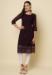 Picture of Alluring Georgette Black Kurtis & Tunic