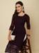 Picture of Alluring Georgette Black Kurtis & Tunic