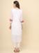 Picture of Statuesque Georgette Off White Kurtis & Tunic