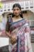 Picture of Statuesque Silk Silver Saree