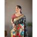 Picture of Magnificent Silk Dark Slate Grey Saree