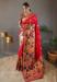 Picture of Enticing Silk Crimson Saree