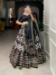 Picture of Exquisite Silk Black Lehenga Choli