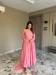 Picture of Georgette & Organza Light Pink Readymade Gown