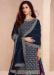 Picture of Fascinating Chiffon Midnight Blue Anarkali Salwar Kameez