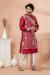 Picture of Comely Chiffon Dark Red Kurtas