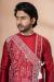 Picture of Comely Chiffon Dark Red Kurtas