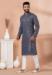 Picture of Superb Georgette Slate Grey Kurtas