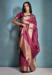 Picture of Shapely Silk Deep Pink Saree