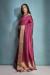 Picture of Shapely Silk Deep Pink Saree