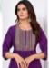 Picture of Ravishing Silk Purple Readymade Salwar Kameez