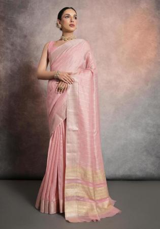 Picture of Resplendent Silk Pink Saree