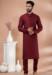 Picture of Wonderful Crepe Maroon Salwar Kameez Offer