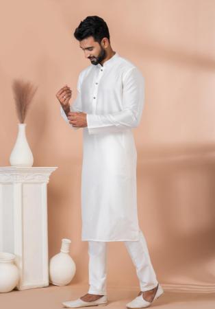 Picture of Stunning Crepe White Salwar Kameez Offer