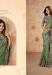 Picture of Chiffon & Satin & Silk Dark Olive Green Saree