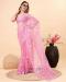 Picture of Shapely Net Light Coral Saree