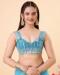 Picture of Pleasing Net Cadet Blue Saree