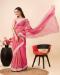 Picture of Resplendent Net Hot Pink Saree