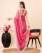 Picture of Resplendent Net Hot Pink Saree