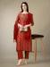 Picture of Splendid Rayon Maroon Readymade Salwar Kameez