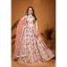 Picture of Elegant Silk & Organza Grey Lehenga Choli