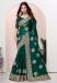 Picture of Alluring Crepe & Silk Sea Green Saree