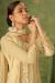 Picture of Sublime Georgette Beige Straight Cut Salwar Kameez