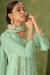 Picture of Georgette Dark Sea Green Straight Cut Salwar Kameez