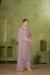 Picture of Amazing Georgette Purple Straight Cut Salwar Kameez