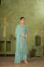 Picture of Georgette Dark Sea Green Straight Cut Salwar Kameez