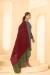 Picture of Georgette Dark Slate Grey Straight Cut Salwar Kameez