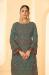 Picture of Georgette Dark Slate Grey Straight Cut Salwar Kameez