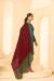 Picture of Georgette Dim Gray Straight Cut Salwar Kameez