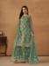 Picture of Net Dark Slate Grey Straight Cut Salwar Kameez