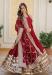 Picture of Shapely Silk Maroon Readymade Gown