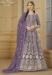 Picture of Charming Georgette Grey Anarkali Salwar Kameez