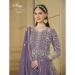 Picture of Charming Georgette Grey Anarkali Salwar Kameez