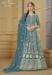 Picture of Sublime Georgette Sea Green Anarkali Salwar Kameez