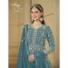 Picture of Sublime Georgette Sea Green Anarkali Salwar Kameez