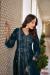 Picture of Georgette Navy Blue Anarkali Salwar Kameez