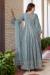 Picture of Georgette Slate Grey Anarkali Salwar Kameez