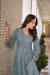 Picture of Georgette Slate Grey Anarkali Salwar Kameez