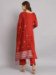 Picture of Cotton & Silk Maroon Readymade Salwar Kameez