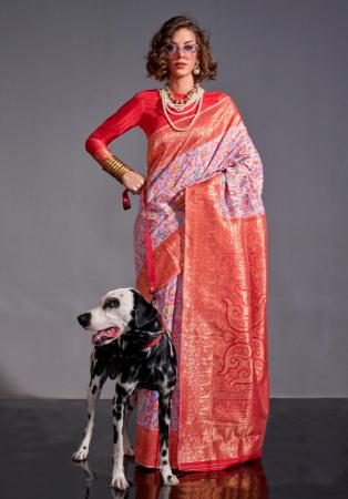 Picture of Ravishing Silk Linen Saree