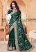 Picture of Excellent Crepe & Silk Dark Green Saree